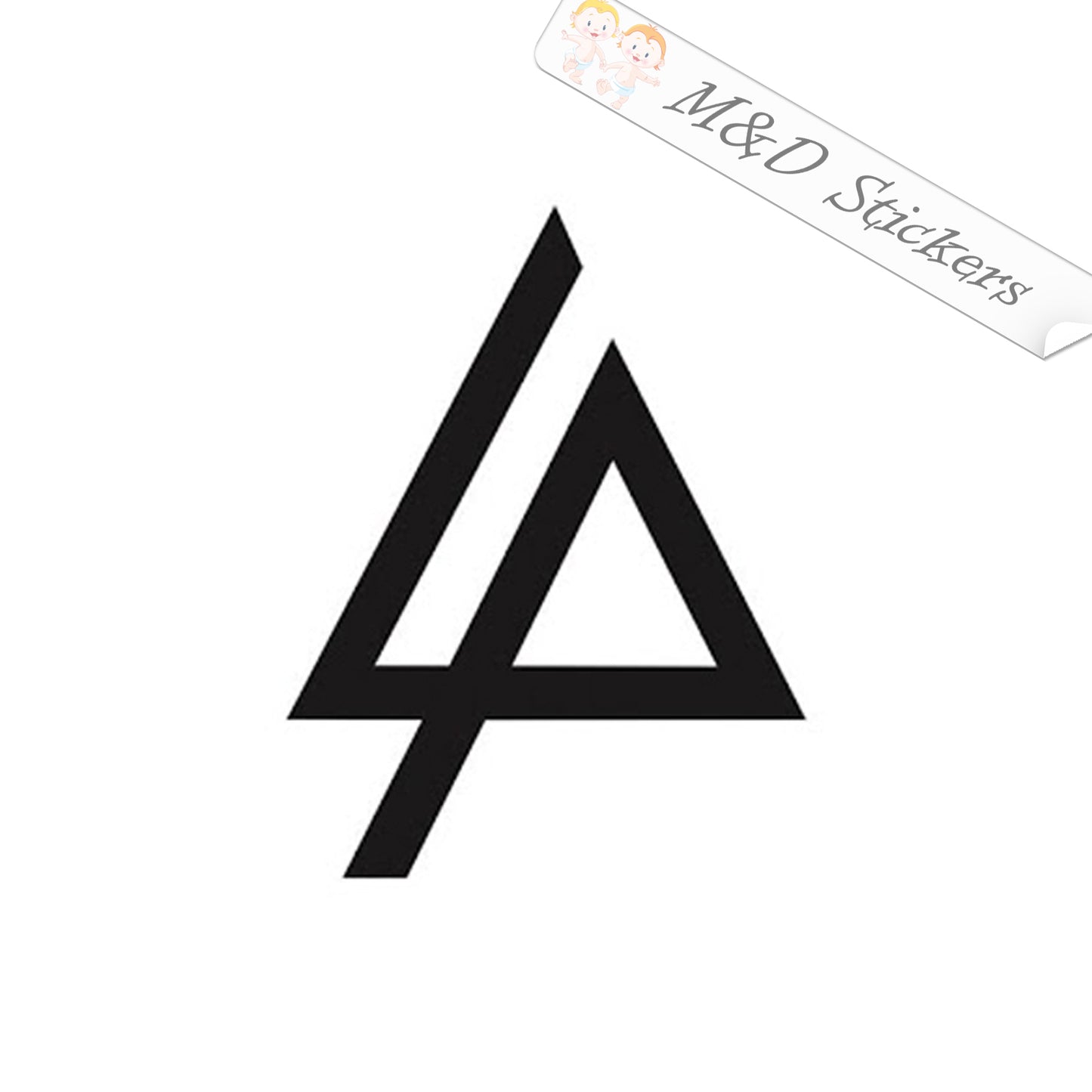 Linkin Park Music band Logo (4.5" - 30") Vinyl Decal in Different colors & size for Cars/Bikes/Windows