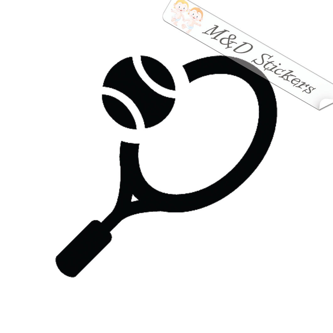 Tennis racket and ball emblem (4.5