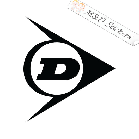 Dunlop tennis emblem Logo (4.5" - 30") Vinyl Decal in Different colors & size for Cars/Bikes/Windows