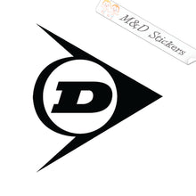 Dunlop tennis emblem Logo (4.5" - 30") Vinyl Decal in Different colors & size for Cars/Bikes/Windows