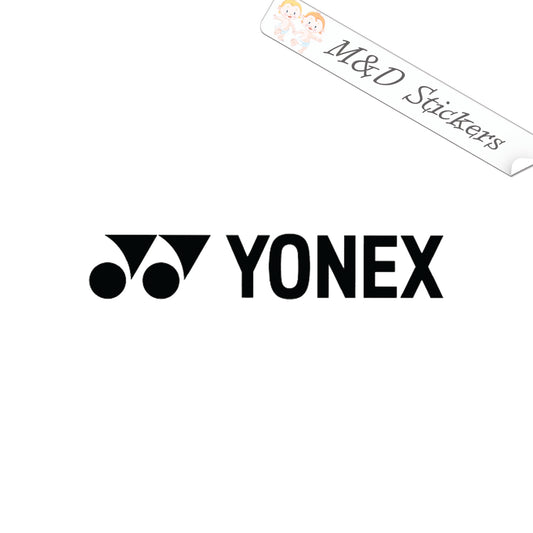 Yonex tennis emblem Logo (4.5" - 30") Vinyl Decal in Different colors & size for Cars/Bikes/Windows