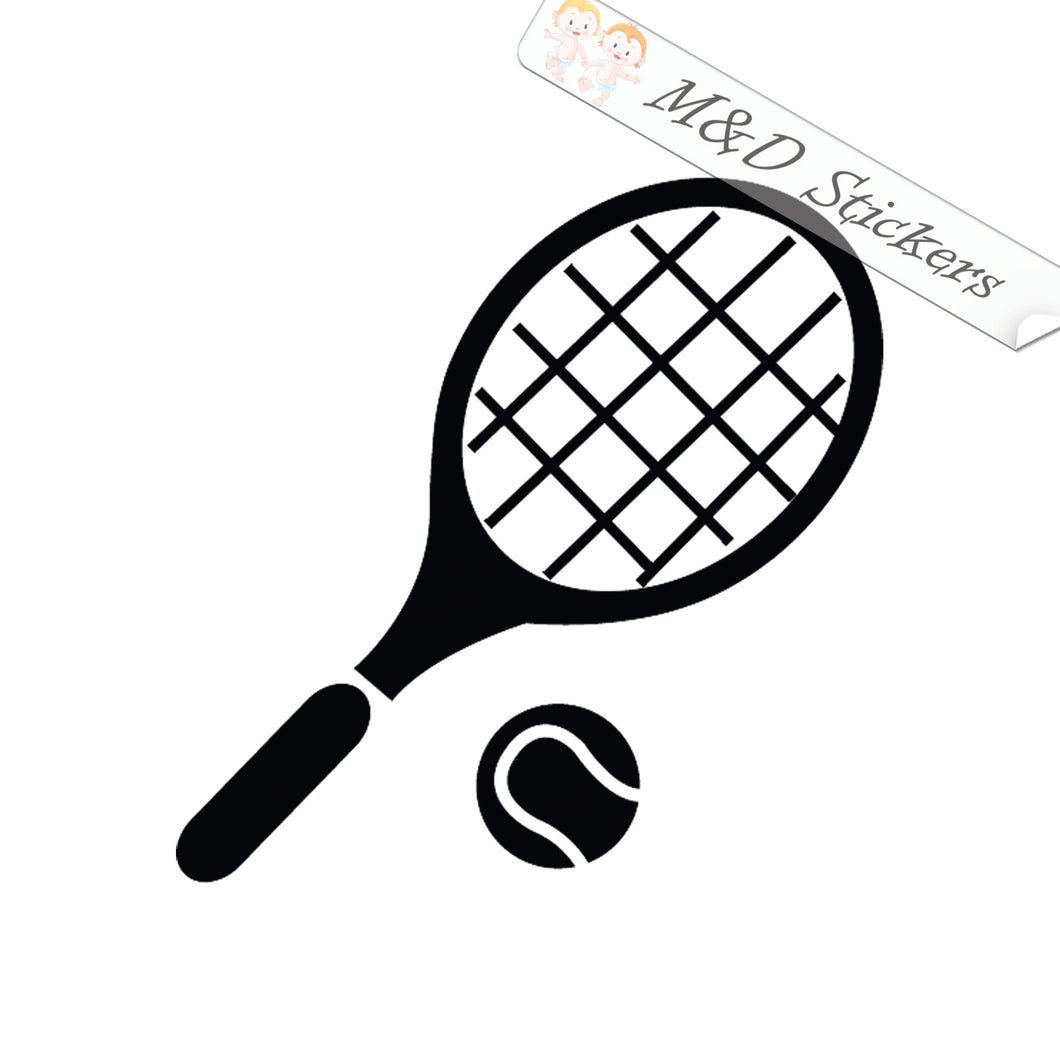 Tennis racket and ball emblem (4.5