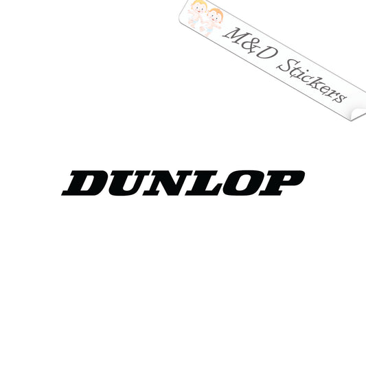 Dunlop tennis emblem Logo (4.5" - 30") Vinyl Decal in Different colors & size for Cars/Bikes/Windows