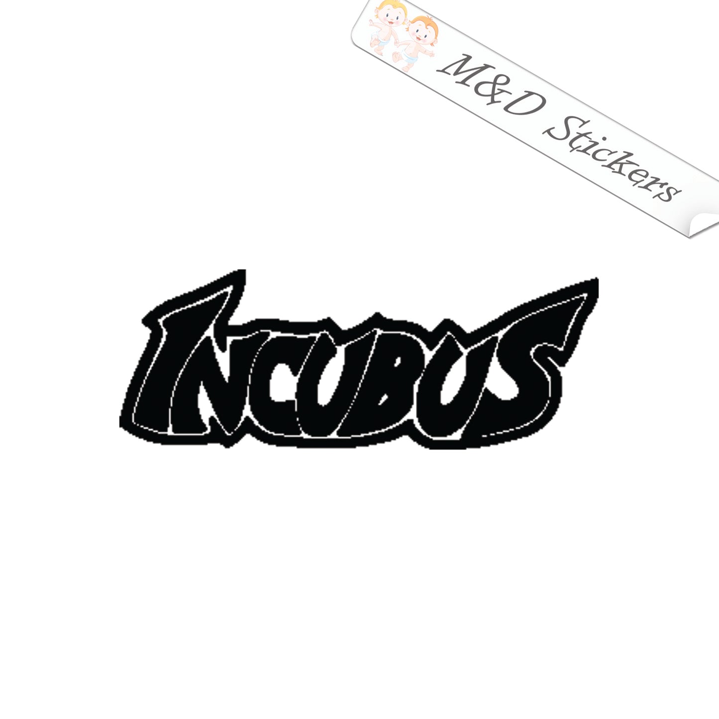 Incubus Music band Logo (4.5" - 30") Vinyl Decal in Different colors & size for Cars/Bikes/Windows