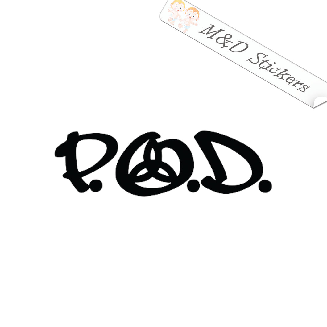 POD P.O.D. Music band Logo (4.5