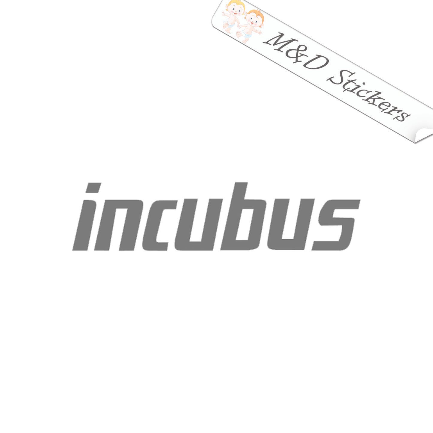 Incubus Music band Logo (4.5" - 30") Vinyl Decal in Different colors & size for Cars/Bikes/Windows