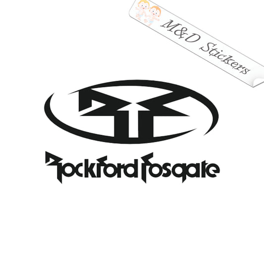 Rockford Fosgate Logo (4.5" - 30") Vinyl Decal in Different colors & size for Cars/Bikes/Windows