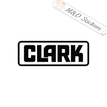 Clark Forklifts Logo (4.5" - 30") Vinyl Decal in Different colors & size for Cars/Bikes/Windows