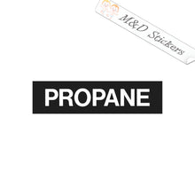 Propane (4.5" - 30") Vinyl Decal in Different colors & size for Cars/Bikes/Windows