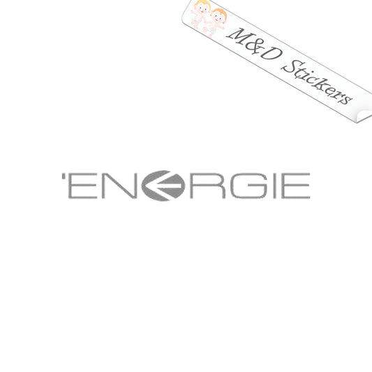 Energie Logo (4.5" - 30") Vinyl Decal in Different colors & size for Cars/Bikes/Windows