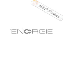 Energie Logo (4.5" - 30") Vinyl Decal in Different colors & size for Cars/Bikes/Windows