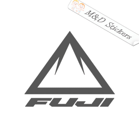 Fuji Bicycles Logo (4.5" - 30") Vinyl Decal in Different colors & size for Cars/Bikes/Windows