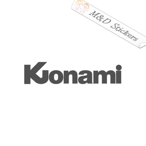 Konami Video Game Company Logo (4.5" - 30") Vinyl Decal in Different colors & size for Cars/Bikes/Windows