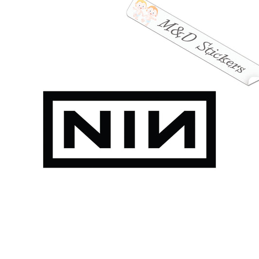 Nine Inch Nails NIN Music band Logo (4.5" - 30") Vinyl Decal in Different colors & size for Cars/Bikes/Windows