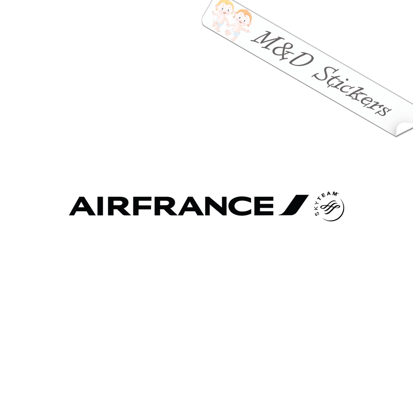 Air France airlines Logo (4.5" - 30") Vinyl Decal in Different colors & size for Cars/Bikes/Windows