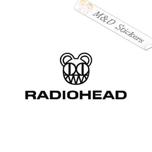 Radiohead Music band Logo (4.5" - 30") Vinyl Decal in Different colors & size for Cars/Bikes/Windows