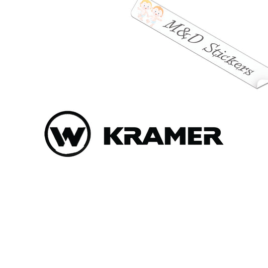 Kramer Construction Logo (4.5" - 30") Vinyl Decal in Different colors & size for Cars/Bikes/Windows
