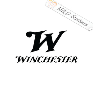 Winchester Logo (4.5" - 30") Vinyl Decal in Different colors & size for Cars/Bikes/Windows