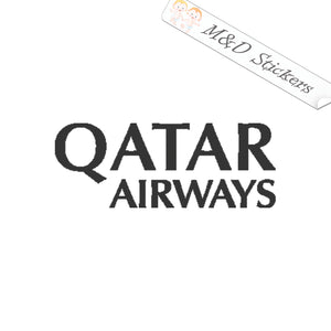 Qatar Airways airlines Logo (4.5" - 30") Vinyl Decal in Different colors & size for Cars/Bikes/Windows