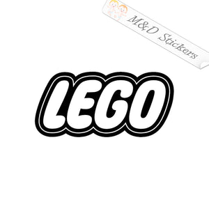 Lego Logo (4.5" - 30") Vinyl Decal in Different colors & size for Cars/Bikes/Windows