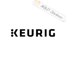 Keurig coffee maker logo (4.5" - 30") Vinyl Decal in Different colors & size for Cars/Bikes/Windows