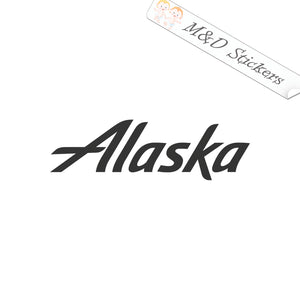 Alaska Airlines airlines Logo (4.5" - 30") Vinyl Decal in Different colors & size for Cars/Bikes/Windows