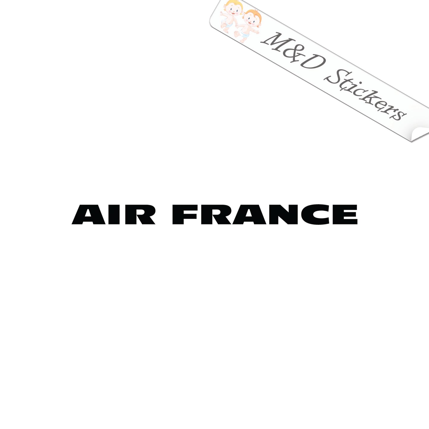 Air France airlines Logo (4.5" - 30") Vinyl Decal in Different colors & size for Cars/Bikes/Windows