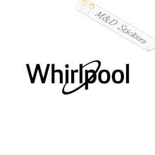 Whirlpool Logo (4.5" - 30") Vinyl Decal in Different colors & size for Cars/Bikes/Windows