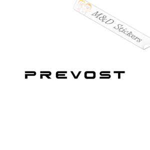 Prevost Bus RV Logo (4.5" - 30") Vinyl Decal in Different colors & size for Cars/Bikes/Windows