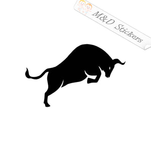 Spanish Bull Toro (4.5" - 30") Vinyl Decal in Different colors & size for Cars/Bikes/Windows