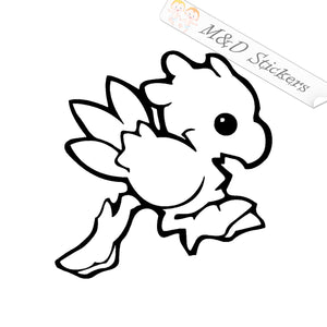 Final Fantasy Chibi Chocobo (4.5" - 30") Vinyl Decal in Different colors & size for Cars/Bikes/Windows