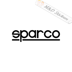 Sparco racing Logo (4.5" - 30") Vinyl Decal in Different colors & size for Cars/Bikes/Windows