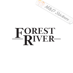 Forest River RV Logo (4.5" - 30") Vinyl Decal in Different colors & size for Cars/Bikes/Windows