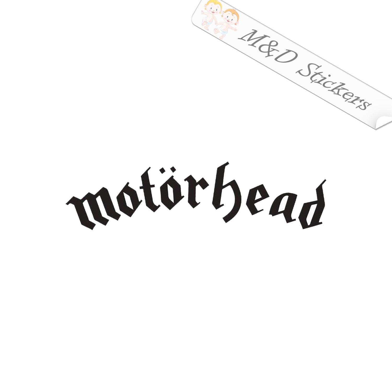 Motörhead Music band Logo (4.5 - 30) Vinyl Decal in Different colors – M&D  Stickers