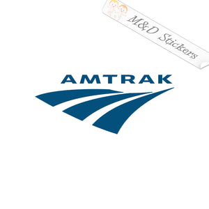 Amtrak Logo (4.5" - 30") Vinyl Decal in Different colors & size for Cars/Bikes/Windows
