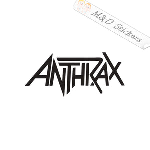 Anthrax Music band Logo (4.5" - 30") Vinyl Decal in Different colors & size for Cars/Bikes/Windows