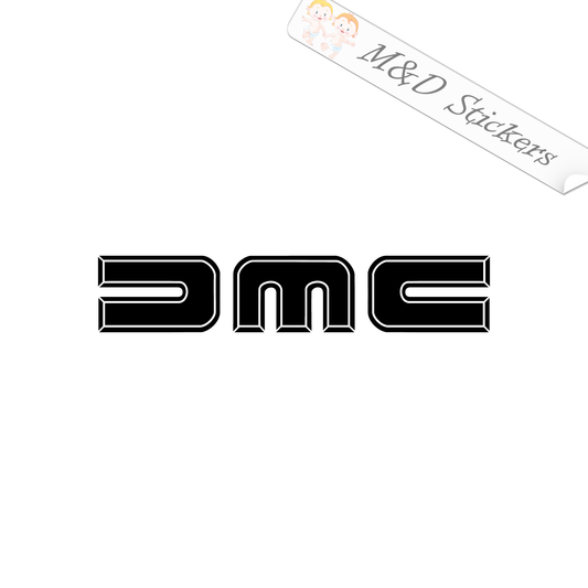 Delorean Cars Logo (4.5" - 30") Vinyl Decal in Different colors & size for Cars/Bikes/Windows