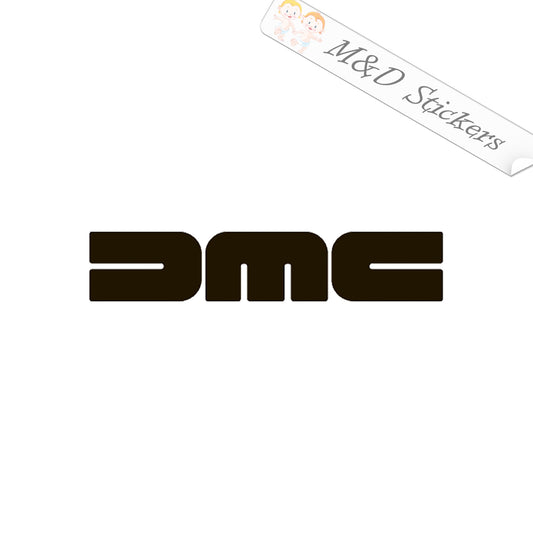 Delorean Cars Logo (4.5" - 30") Vinyl Decal in Different colors & size for Cars/Bikes/Windows