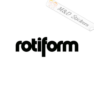 Rotiform Wheels Logo (4.5" - 30") Vinyl Decal in Different colors & size for Cars/Bikes/Windows