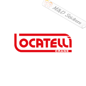 Locatelli Cranes Logo (4.5" - 30") Vinyl Decal in Different colors & size for Cars/Bikes/Windows