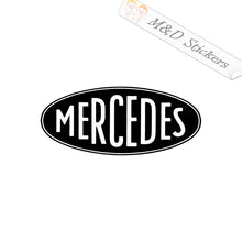 Mercedes Benz Logo (4.5" - 30") Vinyl Decal in Different colors & size for Cars/Bikes/Windows