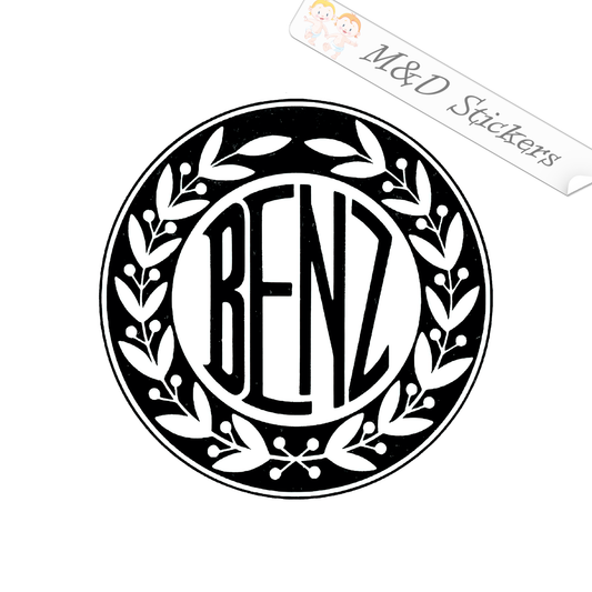 Mercedes Benz Logo (4.5" - 30") Vinyl Decal in Different colors & size for Cars/Bikes/Windows