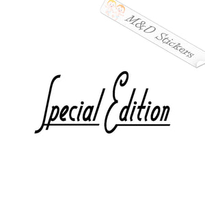 Special Edition (4.5" - 30") Vinyl Decal in Different colors & size for Cars/Bikes/Windows