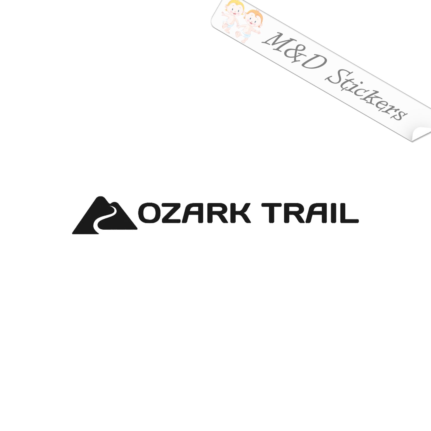 2x Ozark Trail Logo Vinyl Decal Sticker Different colors & size for Cars/Bikes/Windows