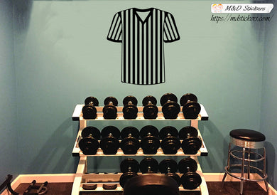 Wall Stickers Vinyl Decal Referee shirt