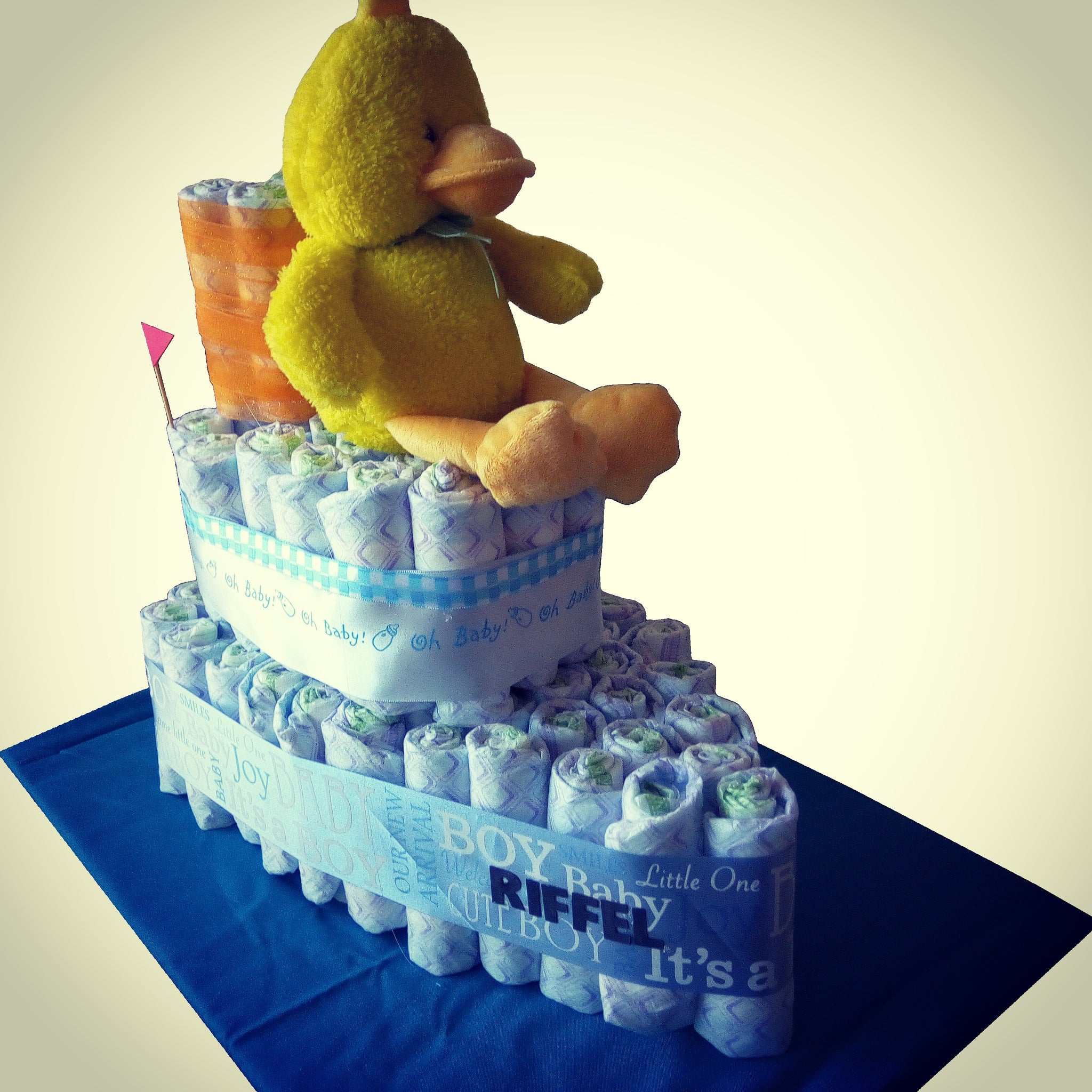 Oh baby 2024 diaper cake