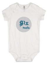 Magical unisex monthly bodysuit baby stickers