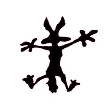 2x Wile E Coyote Hitting Wall Splat Wiley Vinyl Decal Sticker Different colors & size for Cars/Bikes/Windows