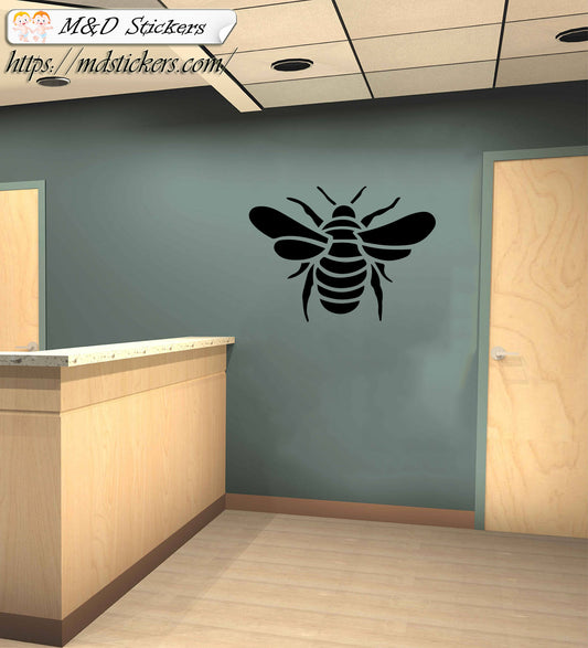 Wall Stickers Vinyl Decal Bee