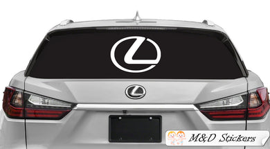 XL (extra large) Lexus Logo Vinyl Decal Sticker Different colors & size for Cars/Bikes/Windows